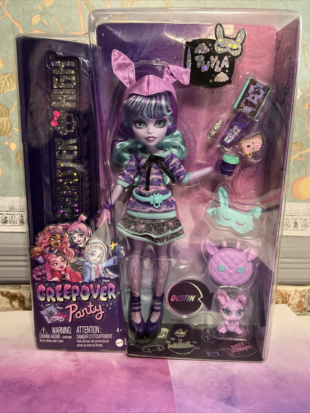 Monster High Creepover Party - Twyla Doll With Dustin G3 New In Box