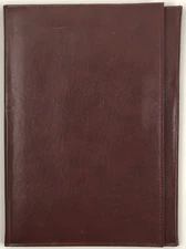 PG&E Suggestion Program Padfolio Organizer Faux Leather about 13.5" by 10"