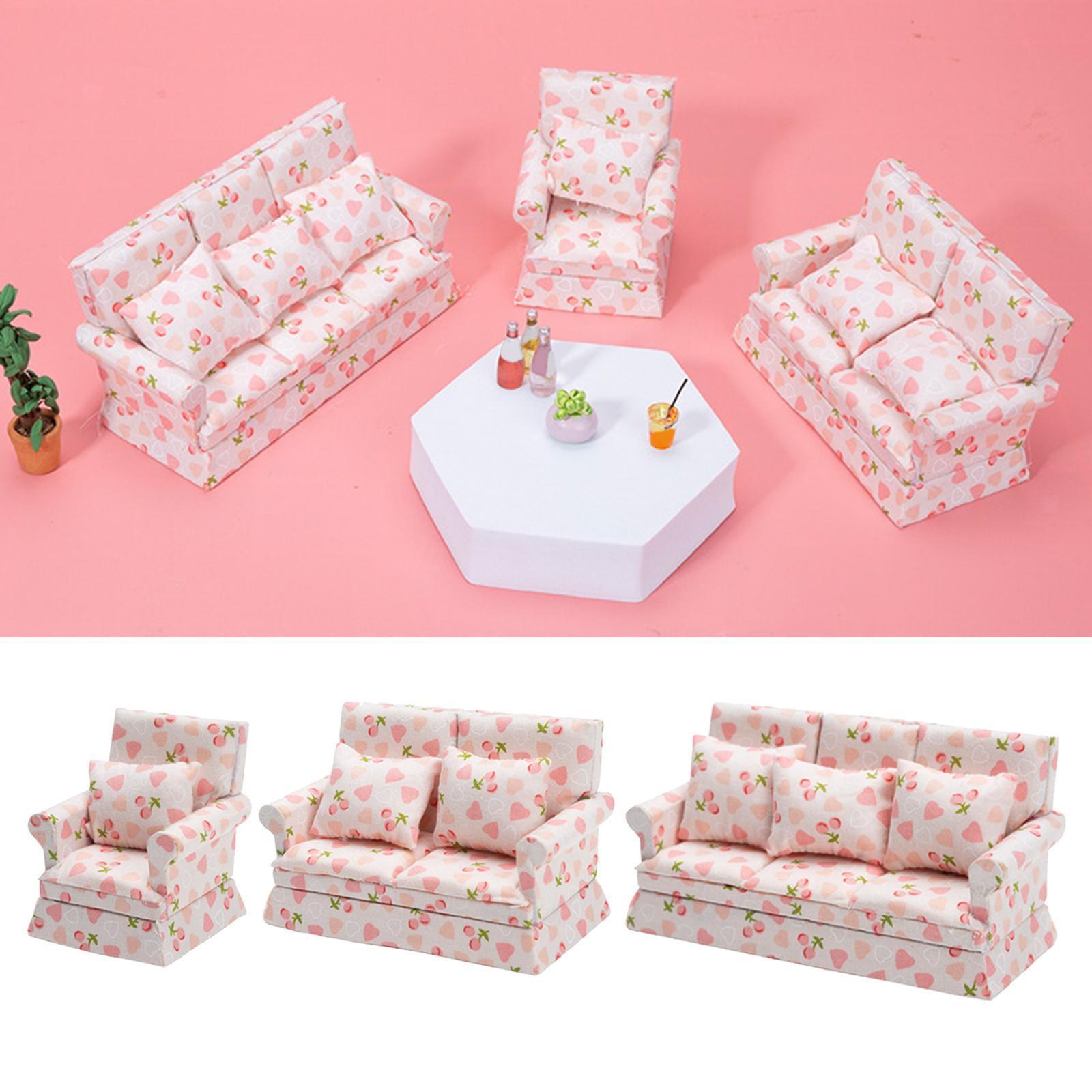 112 Scale Dollhouse Sofa Dolls House Furniture Decor Dollhouse
