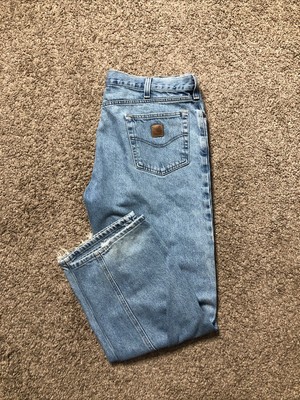 Carhartt Relaxed Fit Work Denim Jeans 