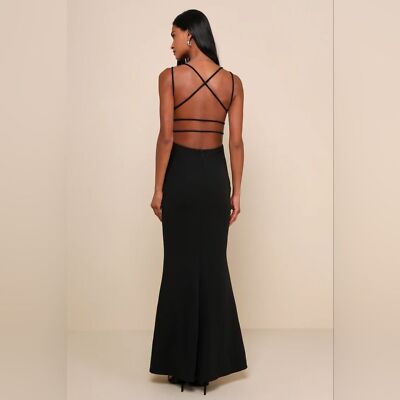 chinese dress ladies Chic Black High Neck Mermaid Prom Dress with Slit-Bridelily