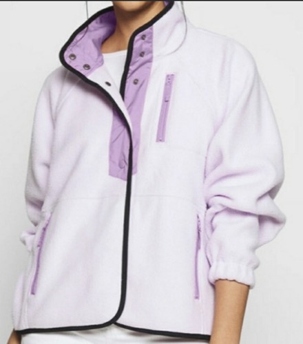 American Eagle Snap Front Sherpa Jacket 
