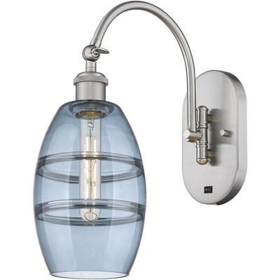Innovations Lighting 518-1W-SN-G557-6BL Ballston Vaz Wall Sconce
