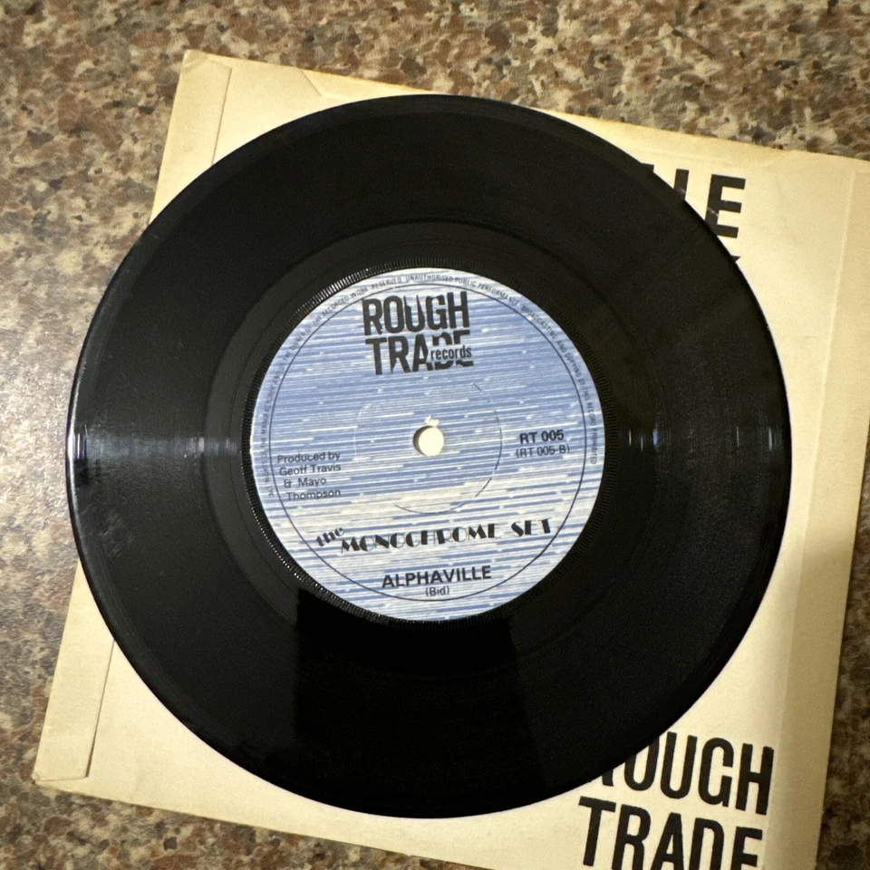 The Monochrome Set - He's Frank / Alphaville RT005 Rough Trade 1979 Ex / Vg - Image 3 of 4