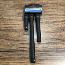 Master Mechanic 3 Piece 1/2" Drive Impact Extension Set 3” 5” 8”