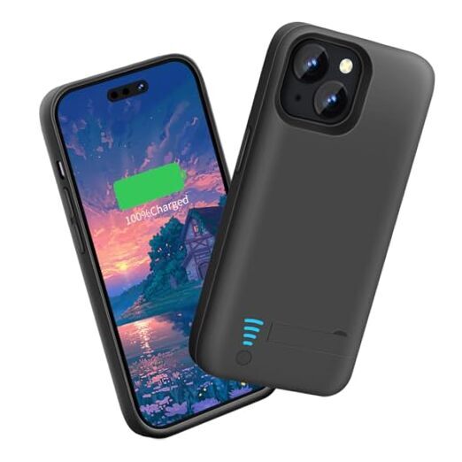iPhone 15 Battery Case 5000mAh Extended Power Pack
