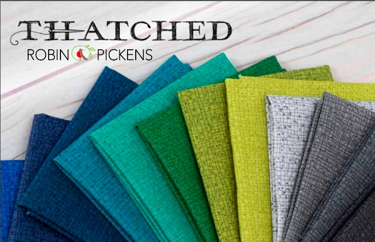 Moda THATCHED 48626 24 Pebble Gray Tonal ROBIN PICKENS Quilt Fabric - Image 2 of 4