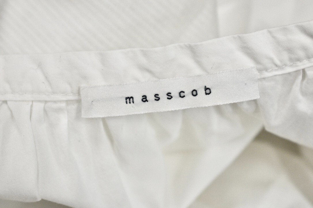 MASSCOB 売れ筋商品|||マスコブ Tシャツ トップス レディース Tops White セール】【マシンウォッシュ】レースドッキングトップス（T