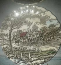 3 Myott Royal Mail saucers