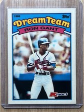 1989 Topps K-Mart Dream Team #2 Ron Gant - Atlanta Braves