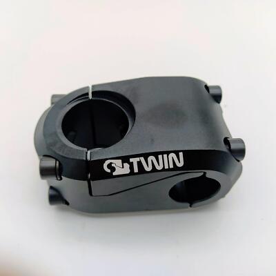 TWIN DRIVE FULL CNC BMX BIKE STEM 22.2MMX53MMX1-1/8'' BLACK