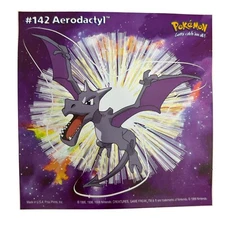 Pokemon Collect 'em Stick-Ups Aerodactyl #142 Large 4” Sticker Priss Prints