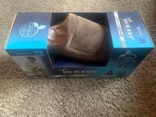 ISOTONER MEN'S MEMORY FOAM CORDUROY SLIP ON SLIPPERS, BROWN Size 9.5-10.5