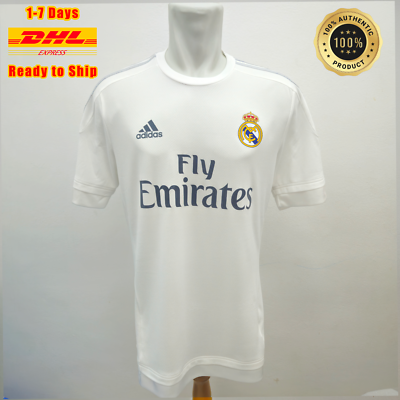 Real Madrid Home 2015 2016 Adizero Player Version LARGE Authentic