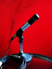 Vintage 1970's Shure PE54D dynamic cardioid microphone Hi Z Paul Butterfield # 4