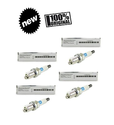 4X ORIG. ZÜNDKERZEN VAUXHALL ASTRA MK6 MOKKA X 1.4 TURBO 140PS 95528733 55576026