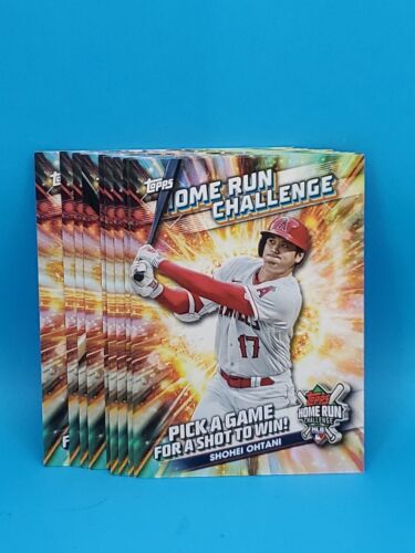 2024 Topps Series 1 Home Run Challenge Unused Lot Of 10 - Ohtani, Julio etc Read - Picture 1 of 1