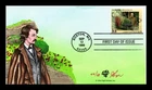 US COVER FREDERICK LAW OLMSTED LANDSCAPE ARCHITECT FDC PUGH HAND PAINTED