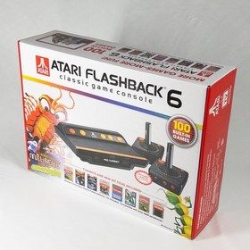 2015 AtGames Atari Flashback 6 Classic Console 100 Built-in Games - AR2680