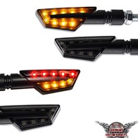 Motorrad Blinker Set LED Blinker + RüCklicht Blinker Paco 12V 4 StüCk 2 Paar