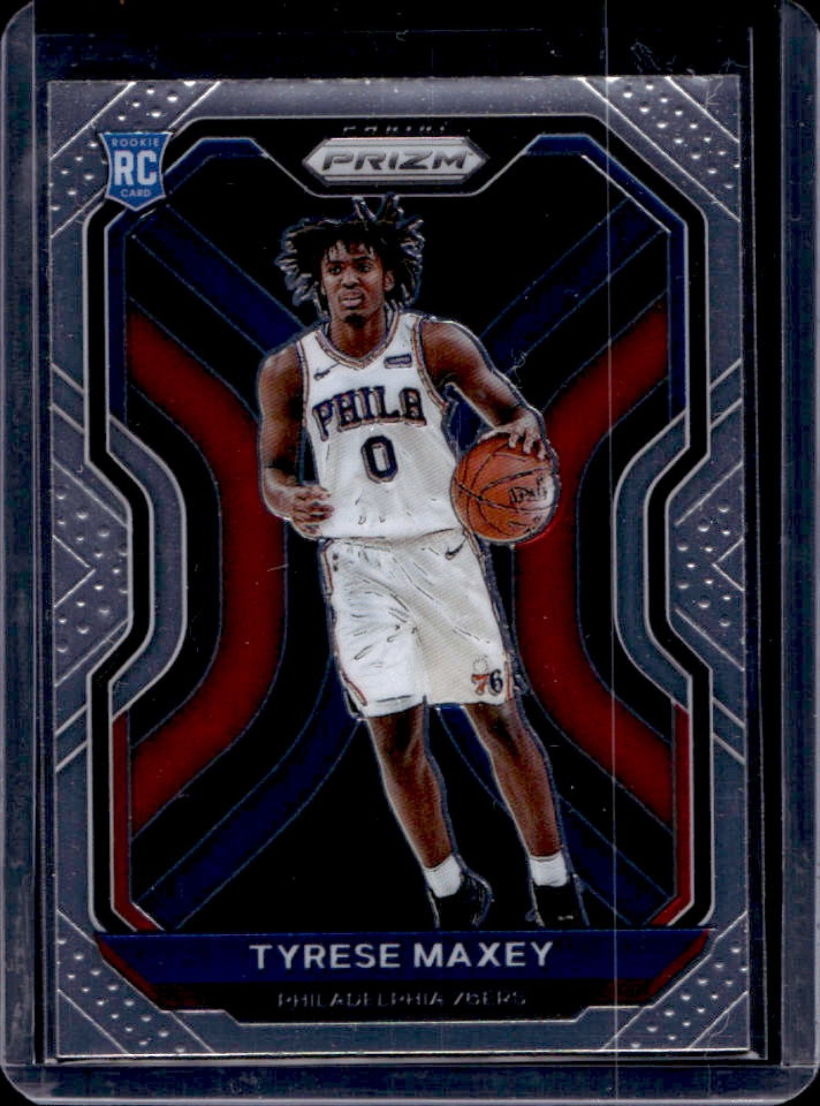 2020-21 Prizm Tyrese Maxey RC Rookie #256 76ers