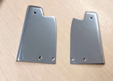 Mercedes W208 CLK 1997-2002/3 2x Chrome Door Plate Trims, Chrome Door End Caps