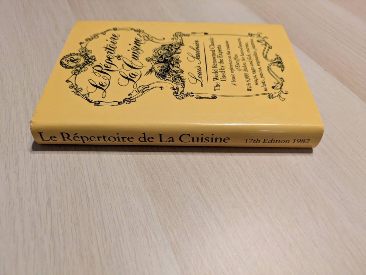 Le Repertoire de la Cuisine - hardcover Louis Saulnier | eBay