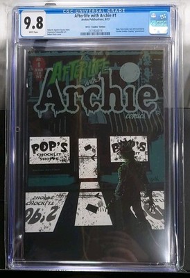 Afterlife with Archie #1 CGC 9.8 NYCC Rober Hack Pop's Choklit Shoppe Cover 2013
