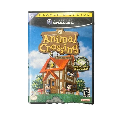 Animal Crossing (Nintendo GameCube, 2002) No Manual Tested Working
