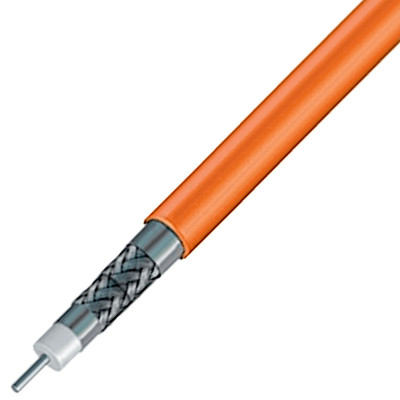 Commscope 1000 ft RG 59 Headend Cable 7437404 F59HEC VV XP BLK