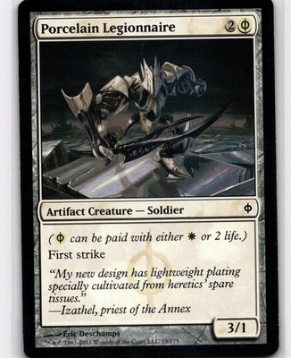 Porcelain Legionnaire C New Phyrexia 19 NPH