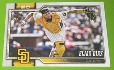 2026 Topps Series-1 Catcher Elias Diaz #28 San Diego Padres Baseball MLB ￼