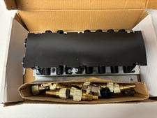 PEX 12-Port Water Manifold with 9 Brass Shutoff Valves Incomplete