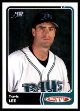 Travis Lee 2003 Topps Total #486 Devil Rays MLB READ FREE SHIPPING AutographDen
