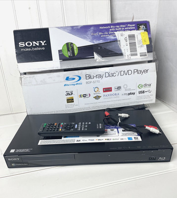 Sony BDP-S770 3D Blu-Ray Player with Remote & original box