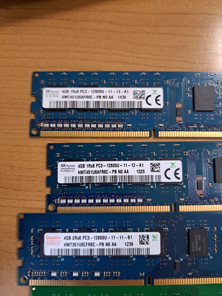 Timetec 8GB DDR3L and Hynix 4GB Ram Sticks. 5 total - Image 3 of 4