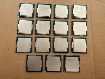 LOT OF 15 Intel Core i3-4130 SR1NP 3.4GHz Dual-Core LGA1150 CPU Processor