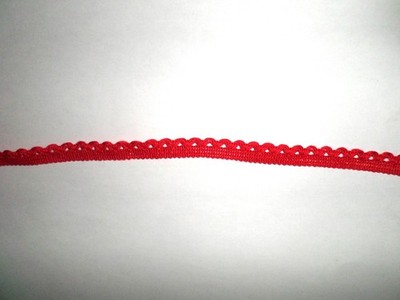 BAND 10,7 MM AUF 1 METER - ROT - NEU - NRUB018