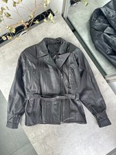 Vintage Leather Jacket Women s Size M