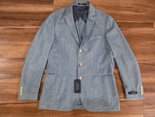 Polo Ralph Lauren Blazer- Cotton Chambray Blazer- Size 40R