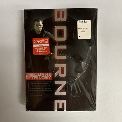 Universal The Bourne Trilogy DVD Box Set Matt Damon Widescreen Bonus PG-13