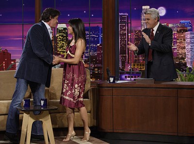 Actor Sylvester Stallone and actress Parminder Nagra during an int- Old Photo 2