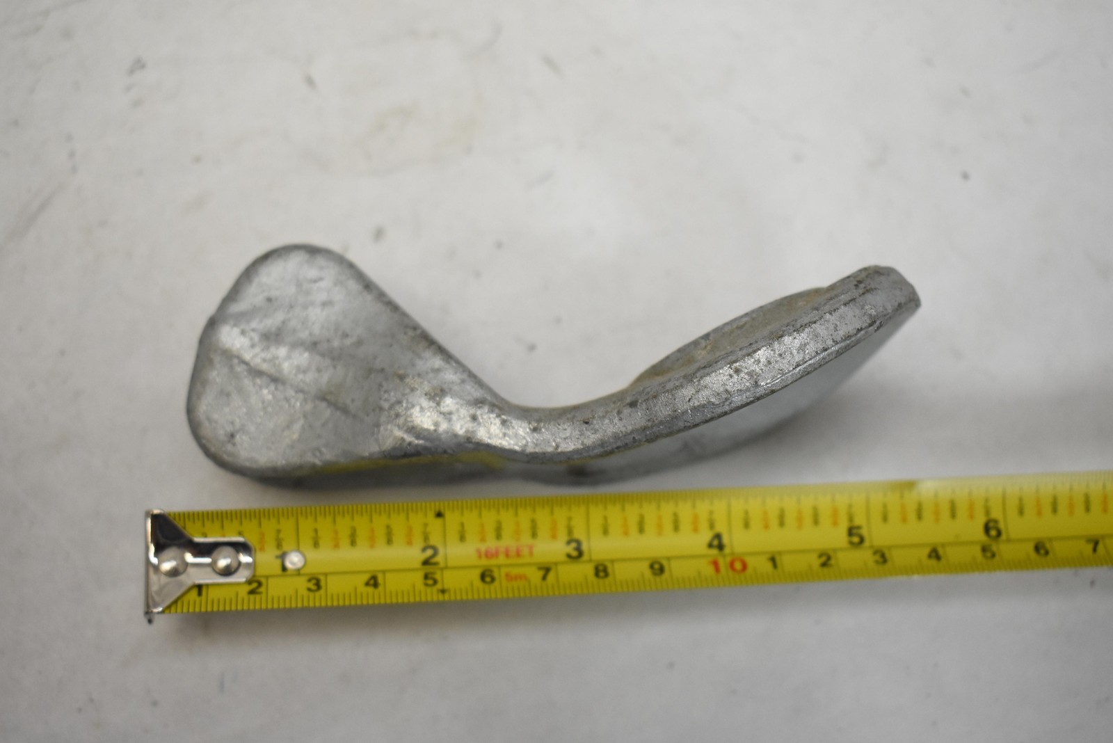 Galvanized Cast Rigging Eye Plate Connector Double Hole Chain Cable Anchor