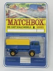Matchbox Lesney #1 Custom Preproduction Mercedes Truck Blister Pack.