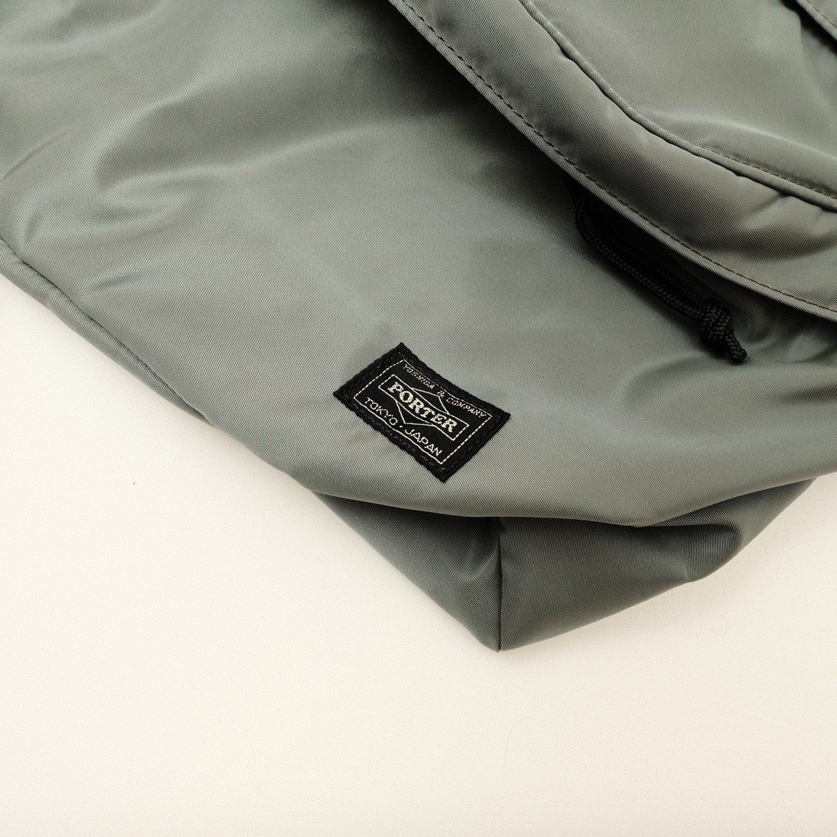 Porter X Neighborhood Nylon Messenger Cross Body Bag Army