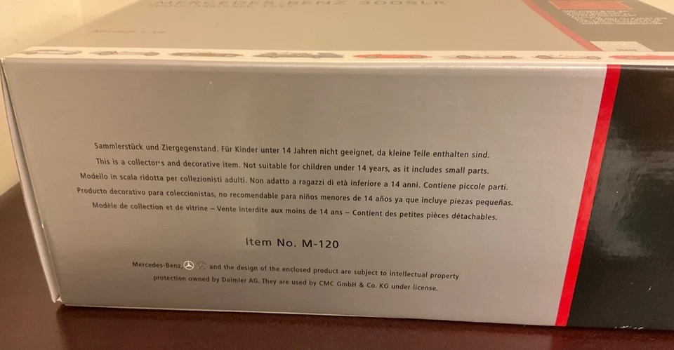 CMC 1:18 Mercedes-Benz 300 SLR Motor Engine M-120 - Image 4 of 4