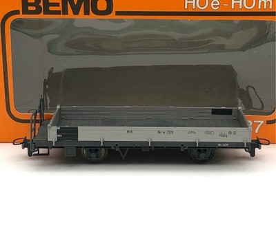 RhB Kk-w 7379 Flat Low Side Wagon Car BEMO HOm 2263