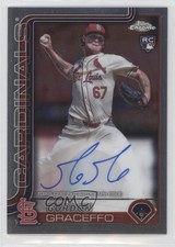 2025 Topps Chrome Rookie Auto Gordon Graceffo #RA-GG Auto 0lc5