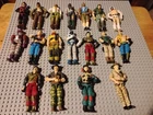 Lot of 18 Vintage (1980s-90s) 3.75 GI Joe Figures