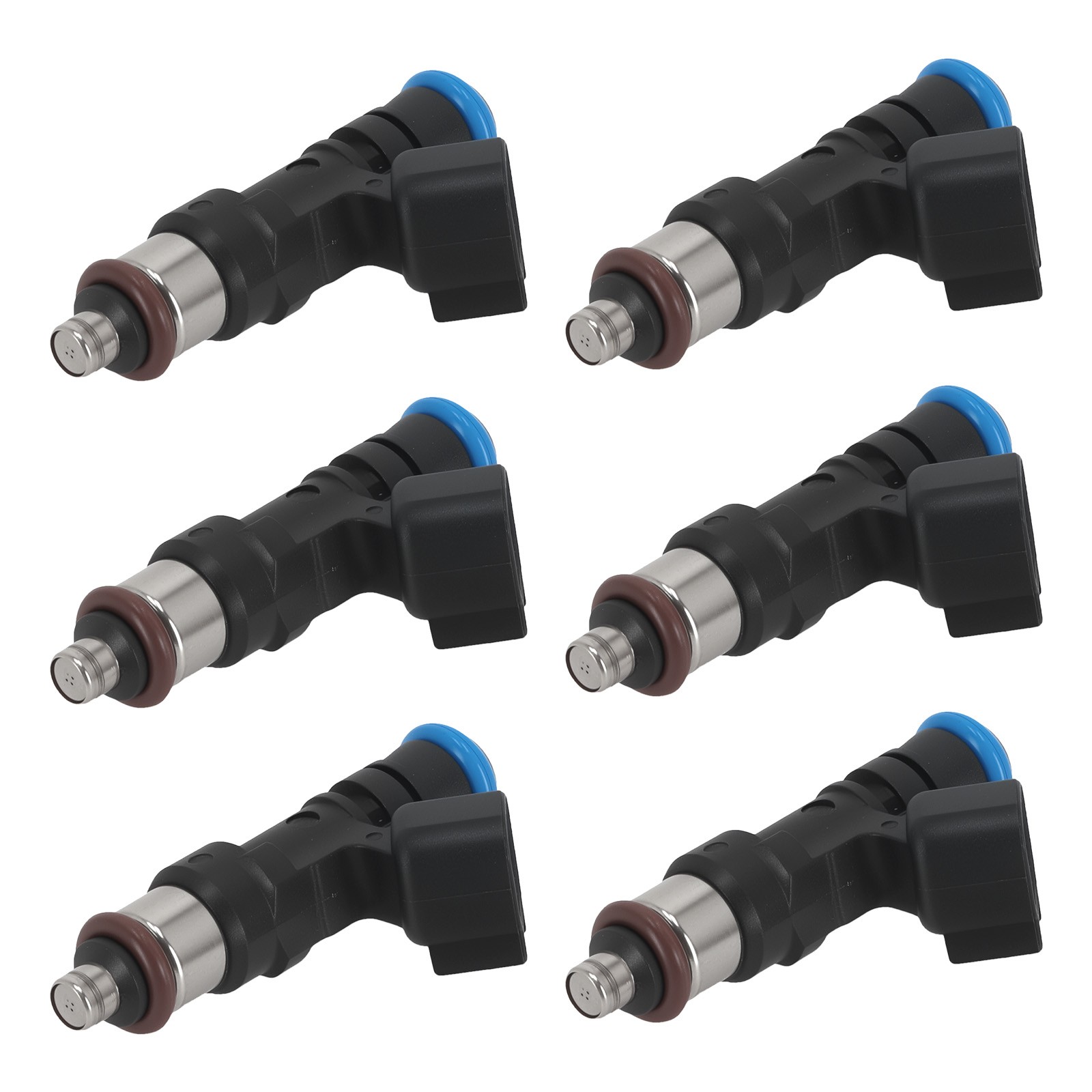 6pcs Fuel Injectors for Mercury Mountaineer 4.0L V6 2006-2010 5L2Z9F593CA thumbnail 14